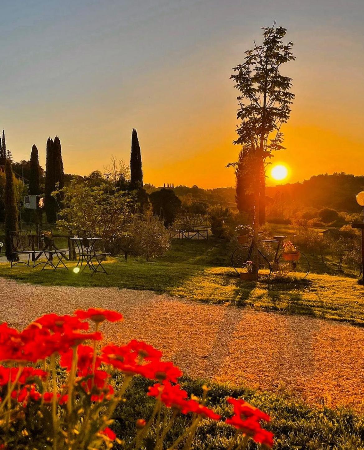 Agriturismo La Corte Del Sole Siena Buitenkant foto